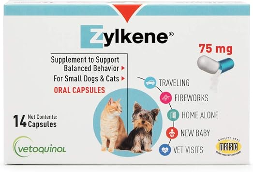 dog calming tablets zylkene