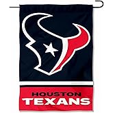 Houston Texans Logo Double Sided Garden Banner Flag