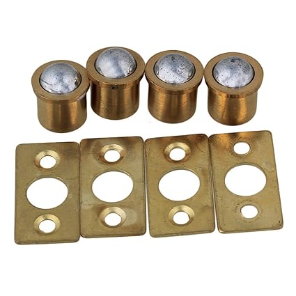 Tiberham Heavy Duty Ball Roller Catch Door Latch Closet Door Ball