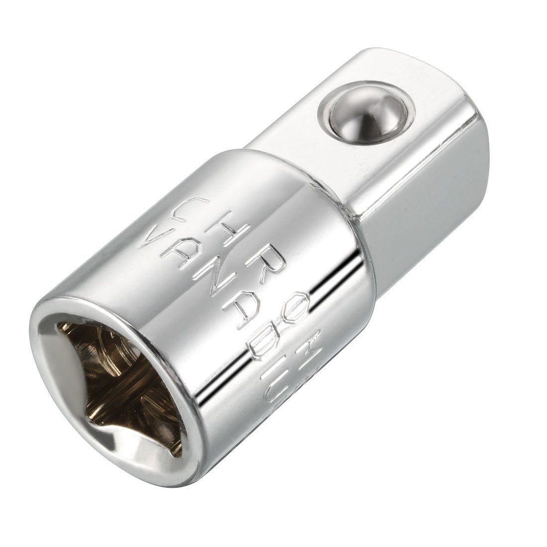 Sourcingmap 3/8 Inch Drive (F) x 1/2 Inch (M) Socket Adapter, Female to Male, Cr-V