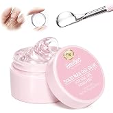 Beetles 15g Solid Nail Glue Gel for Nail Tips, Hands-Free Hold UV Glue Gel | Hema-Free &amp; TPO-Free Nail Glue, Non-Sticky, Bubble-Free, Strong Hold for 21+ Days, Beginner-Friendly for Home, UV/LED Curing