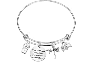 BAUNA Dragonfly Bracelet It’s A Girls Thing You Wouldn’t Understand TV Themed Gift Jewelry for Sister Mother Fans