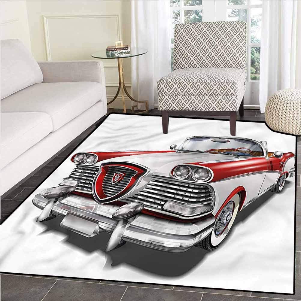 Man Cave Stain Resistant Rug Great for Decorating Bedroom