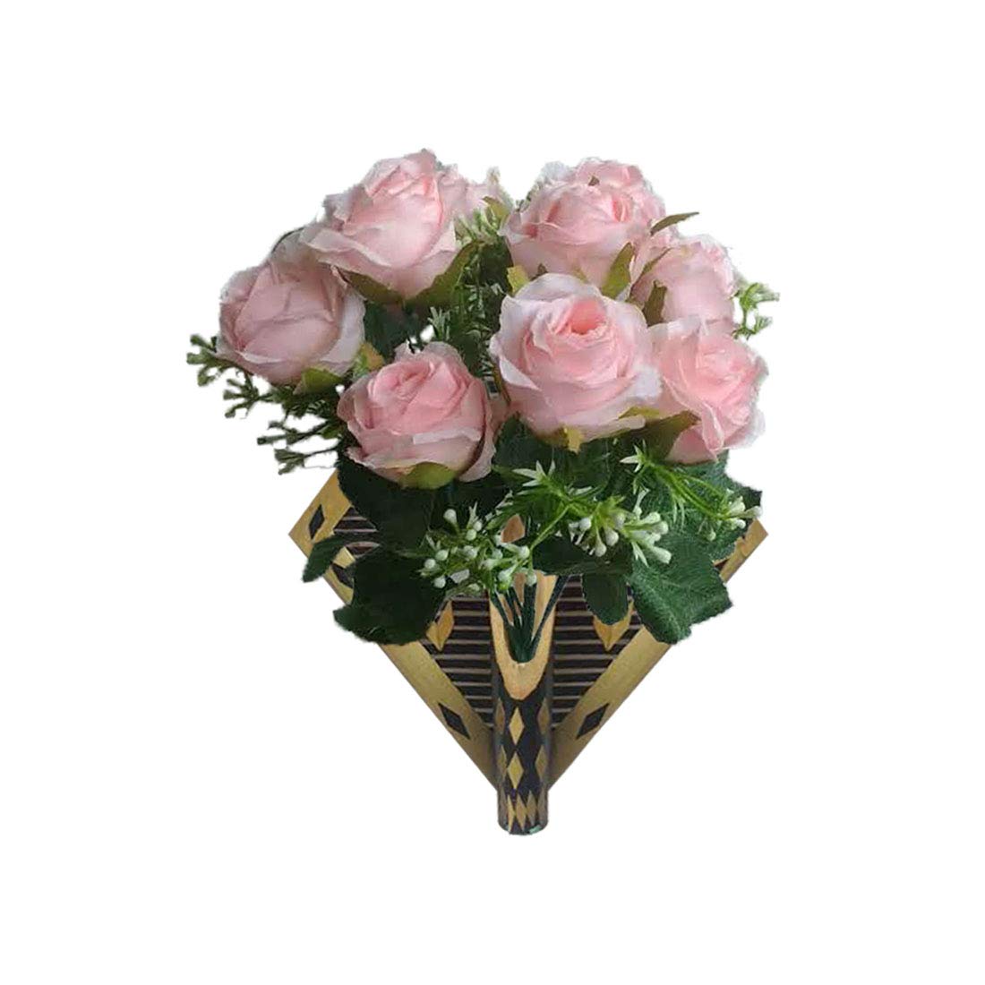 Buy Casakrafts Handmade Wall Hanging Flower Vase And Artificial