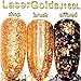 Gocheaper Mirror Nail Polish,Plating Paste Metal Color Gel Powder Laser Gold (Gold)