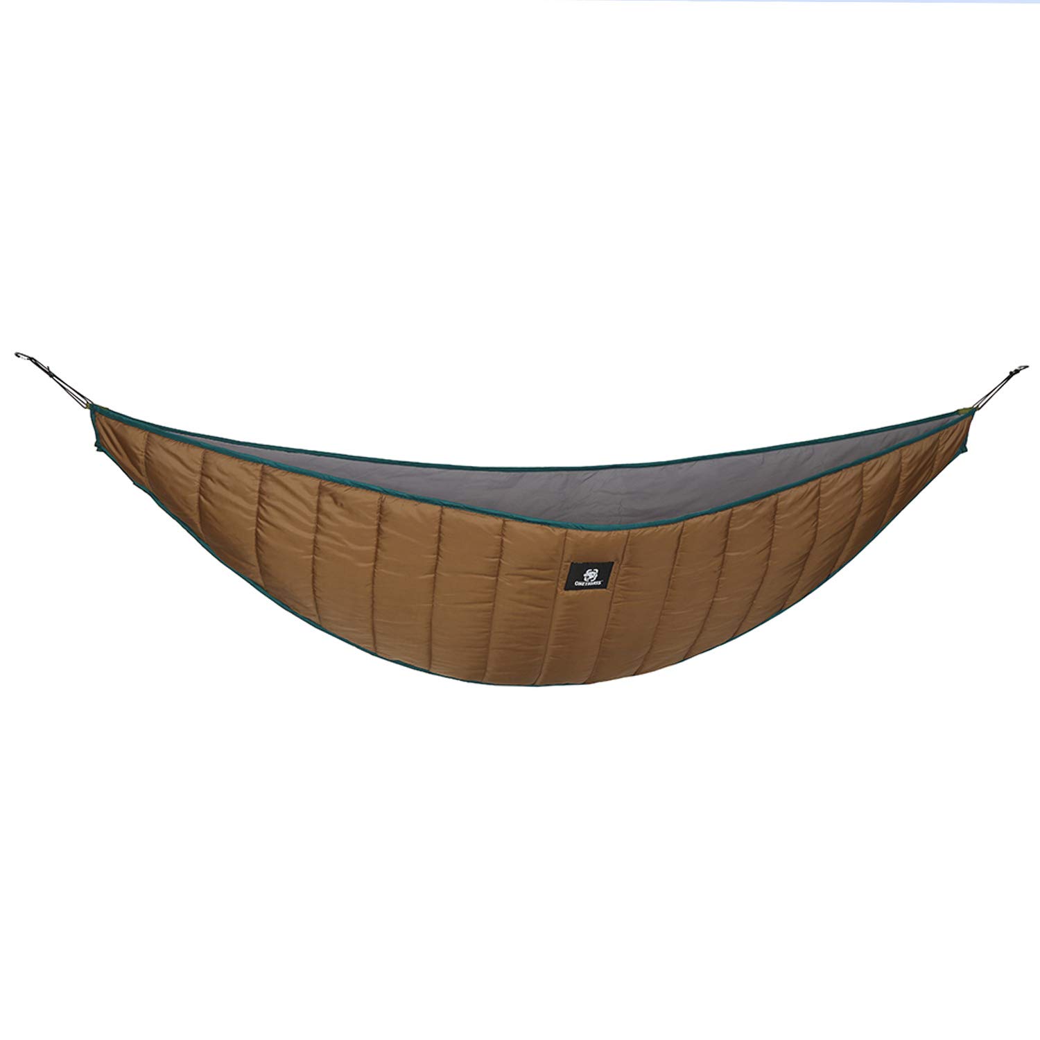 OneTigris Hideout Hammock Underquilt, Full Length Lightweight 4 Season Underquilt for Hammock Camping Hiking Backpacking Travel Beach Backyard Patio Portable