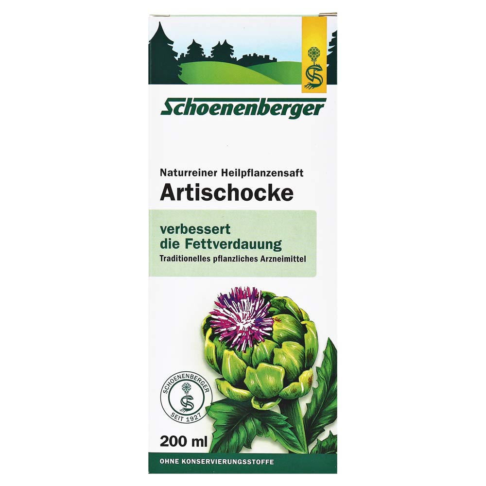 Schoenenberger Naturkosmetik Artischocken-Saft