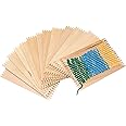 Colorations RLOOM Beginners Wooden Loom, Set of 12, for Kids, Arts & Crafts, Weaving, Craft Activity, Motor Skills, Critical Thinking, Basket, Jewelry, Crochet, Teaching, Educational