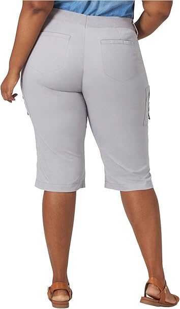 lee relaxed fit capris plus size
