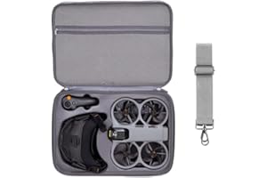 Carrying Case for DJI Avata 360 Goggles N3 Motion Fly More Combo, Portable Travel Storage Bag Large Capacity Organizer with S