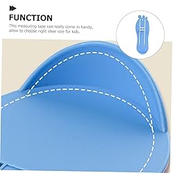 JEWEDECO Foot Measuring Device Foot Gauge Ruler