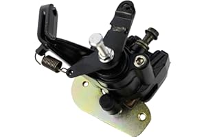 M MATI Rear Brake Caliper W/Pad for Honda 400EX 400X TRX400EX Sportrax 2005-2008 TRX400X 2009-2014 With Parking Brake 43250-HN1-A41