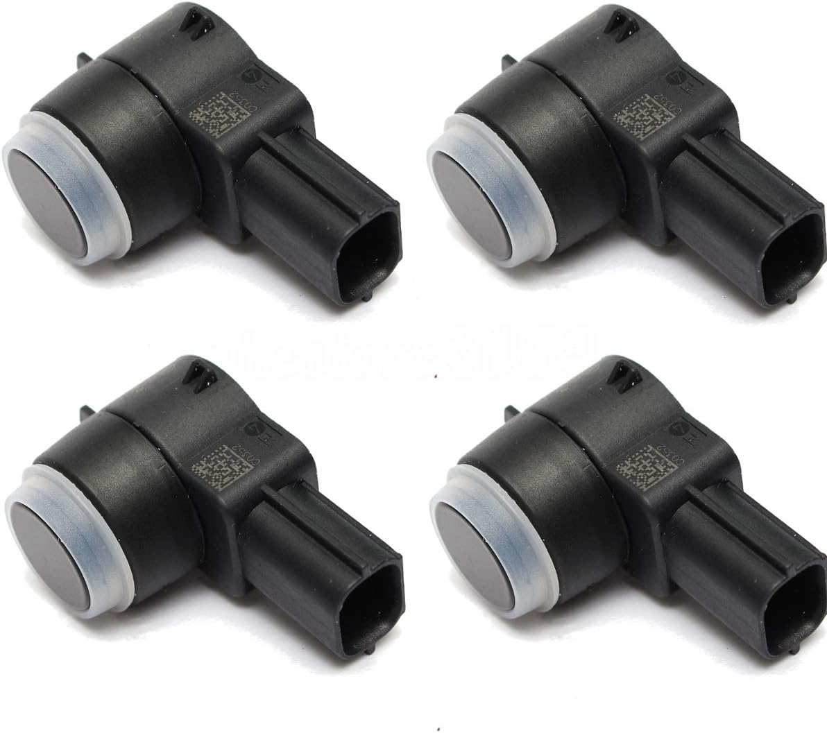 LINLINK Set of 4 Reverse Backup Parking Bumper Park Assist Sensor 15239247 for Rear Bumper On Select 2006-2016 GM Vehicles