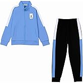 SNLEOPD Kids Boys Tracksuit 2 Piece Boys Outfits Full Zip Jacket and Jogger Pant Set Sweatpants Activewear Clothes Set
