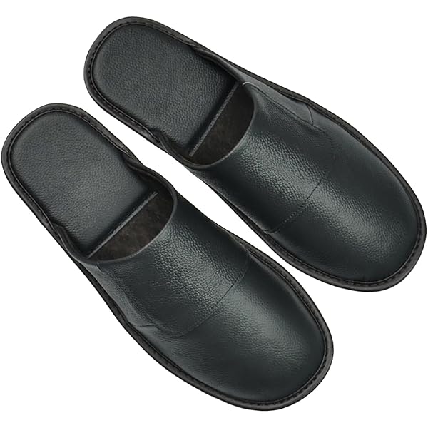Amazon.com | XUEMML Leather Slippers Women Indoor Outdoor，leather