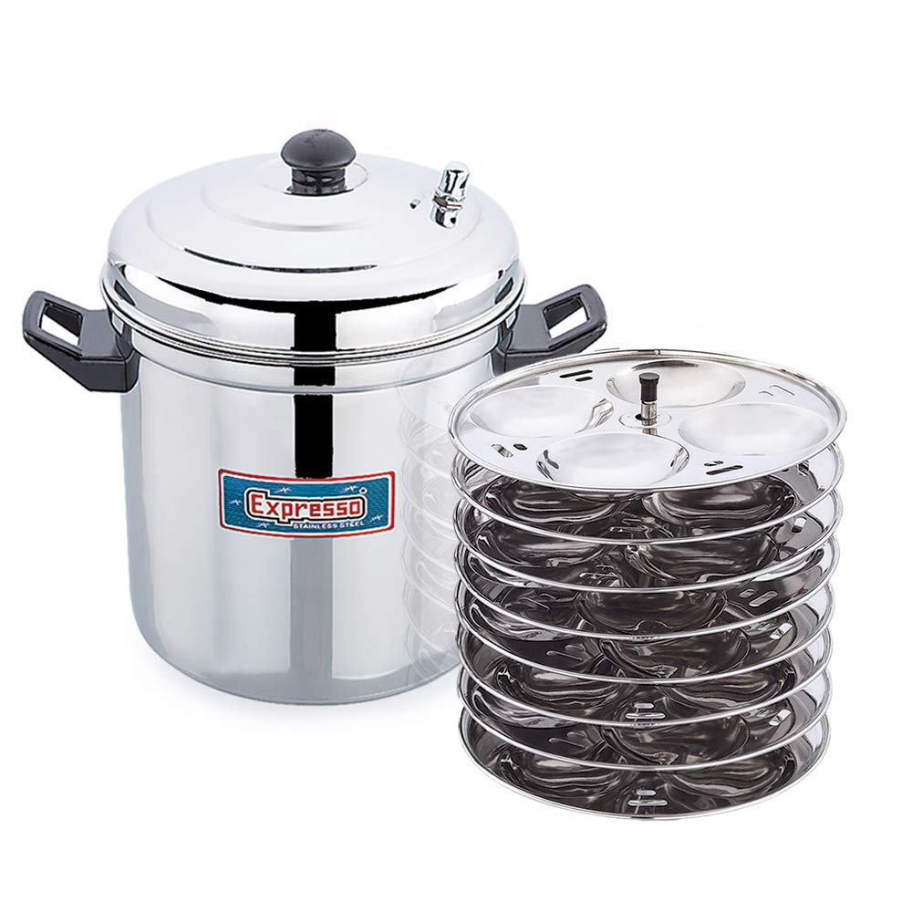 Buy Expresso 32 Pcs Idli Maker Stainless Steel Induction & Standard