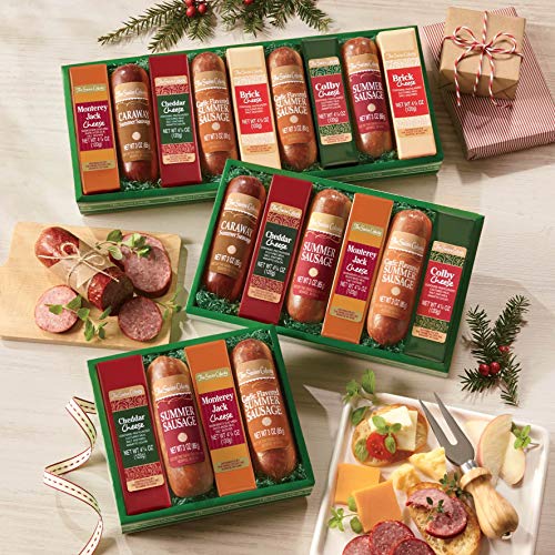 Sausages 'n Cheese Bars, Gift of 4 from The Swiss Colony