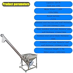 HQHAOTWU Screw Powder Feeding Machine, Automatic