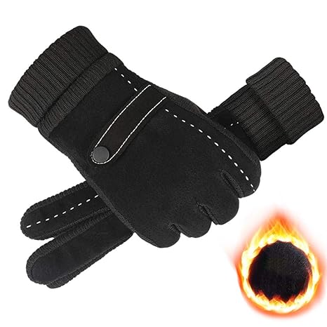  Zxc Winter Mens Gloves Windproof Thicken Keep