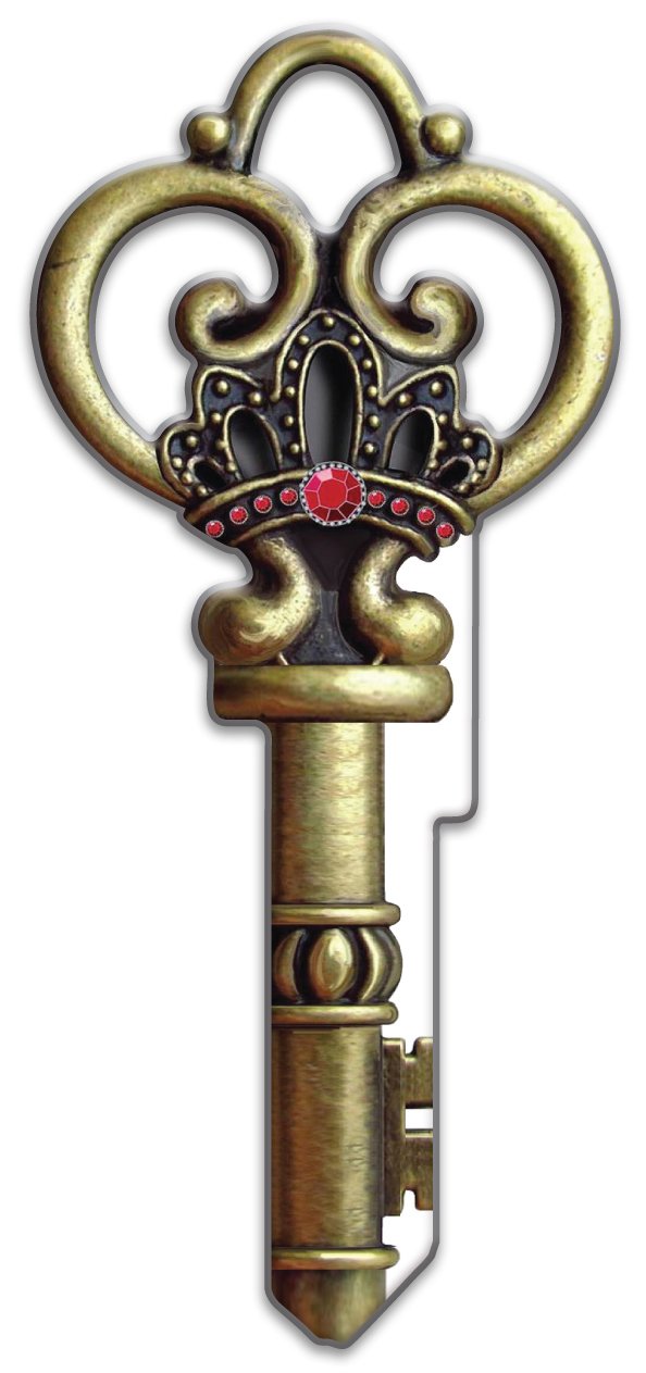 Lucky Line Key Shapes, Medieval Skeleton Key - House Key Blank, SC1, 1 Key (B146S) โ image 1