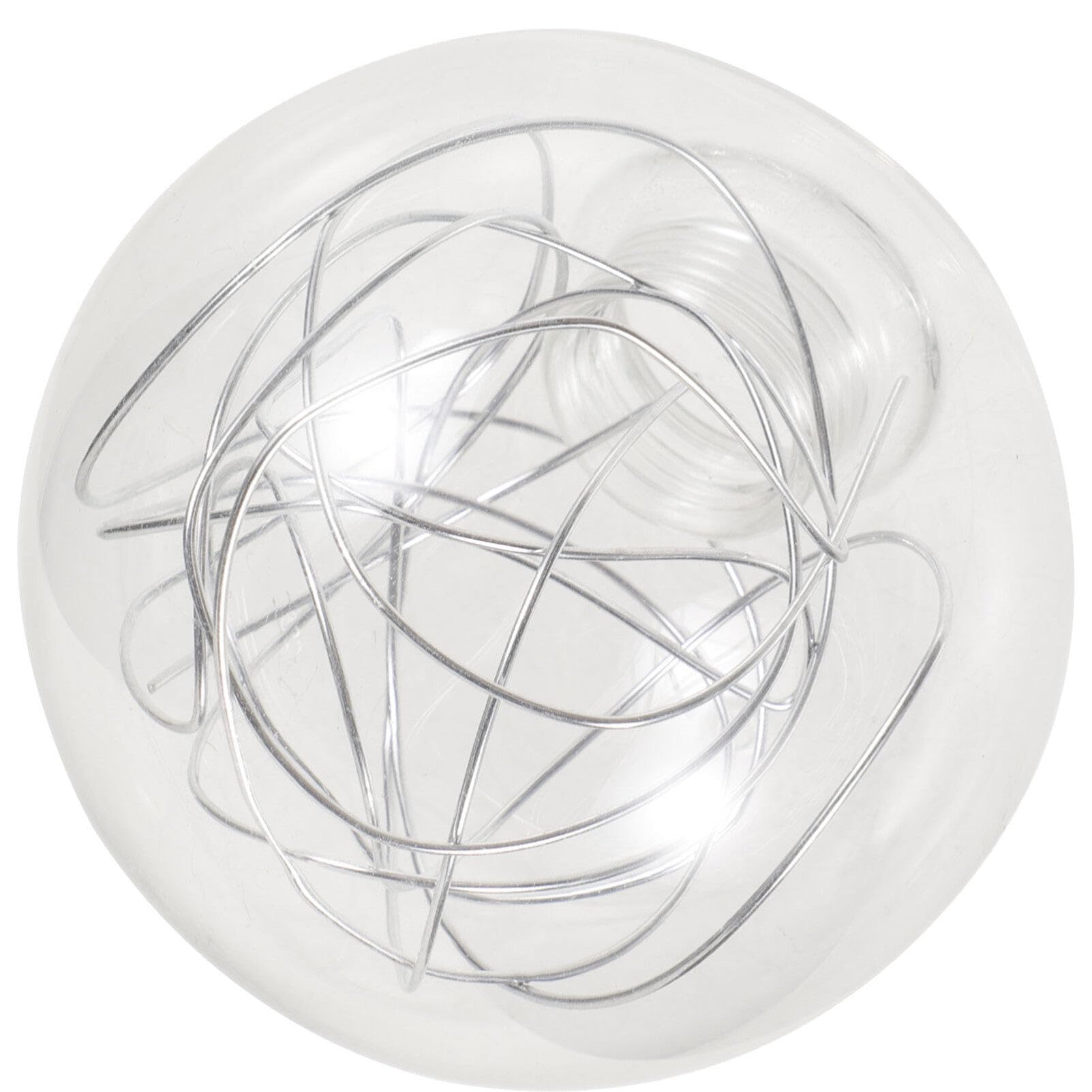 Holibanna Globe Lamp Shade Clear Glass s Replacement Bubble Glass Lampshade Cover with Wire Ceiling Lamp Cover G9 Light Shade for Chandelier Wall Sconce Floor Lamps Lampshade