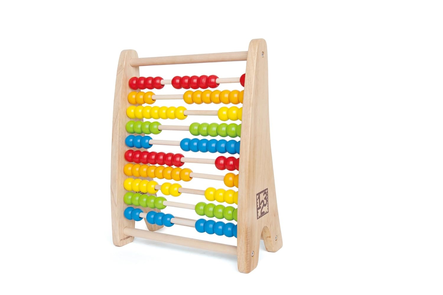 Hape Rainbow Wooden Counting Bead Abacus Toys & Games