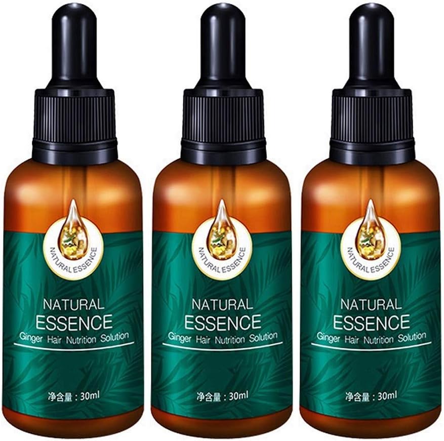 3 Bottle 7x Rapid Growth Hair Treatment,7 Day Hair Growth Serum Essence