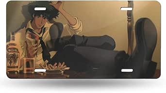 Amazon.com: LMHBLTOP Anime Cowboy Bebop Metal License Plate Tag License