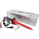 HVP-40 High Voltage Probe Multimeter Probe 1000:1 High Voltage Decay Test Probe Max. DC 0-40KV AC 0-28KV (50/60Hz) Attenuatio