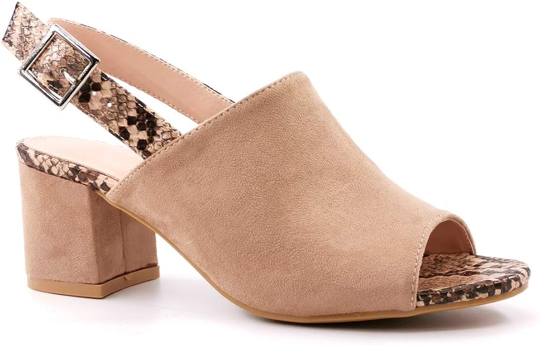 snakeskin mule heels