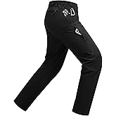 Mens Hiking Pants Lightweight Water Resistant Cargo Work Tactical Pants 6 Pockets Quick Dry Travel Outdoor