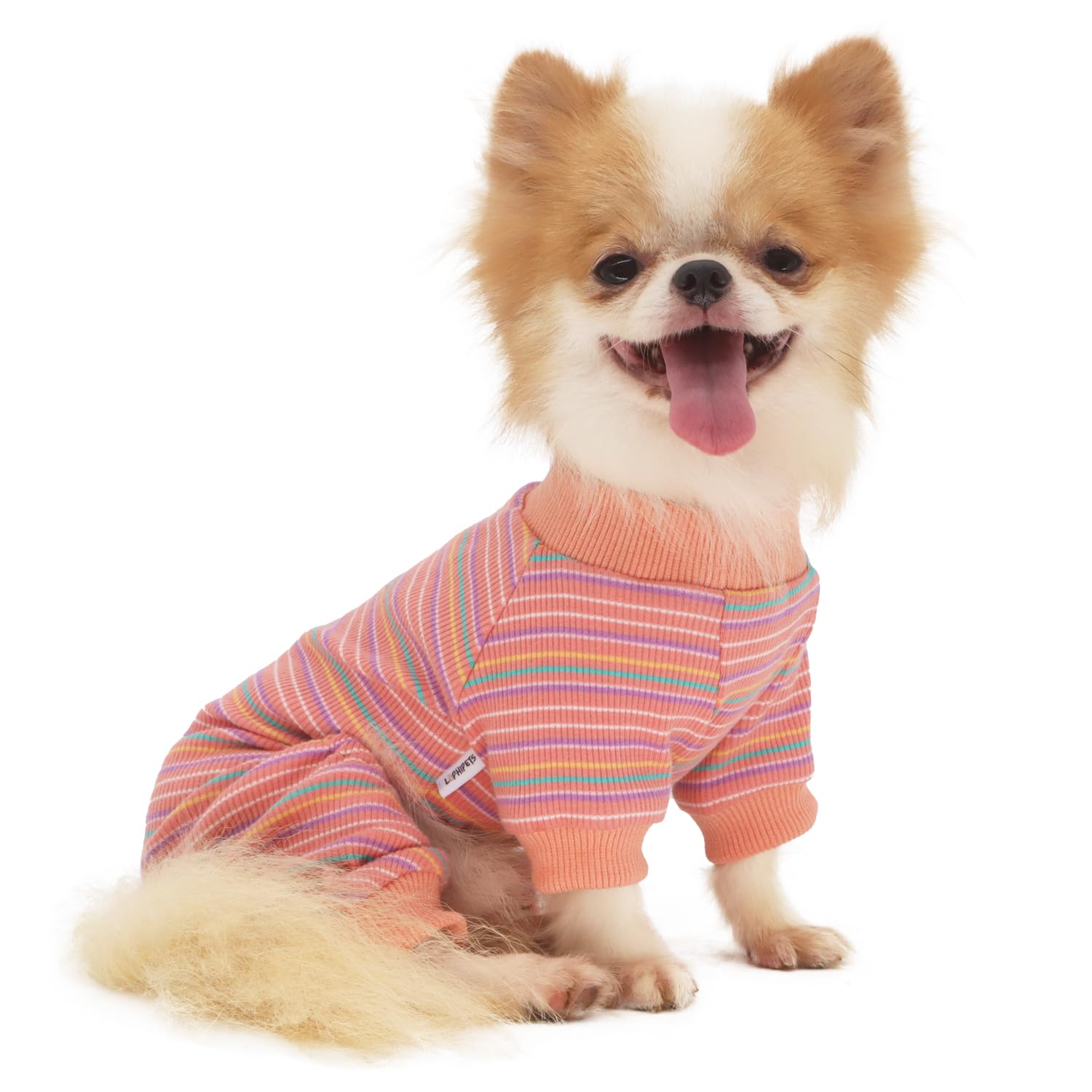 Photo 1 of LOPHIPETS Dog Pajama Onesie for Small Chihuahua Yorkie Poodle Clothes Apparel-Pink/M