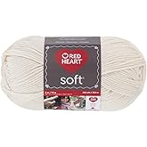 RED HEART Soft Yarn, Off-White