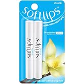 Softlips Lip Protectant/Sunscreen SPF 20, Vanilla (2 count)