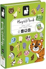 Janod magnetiBook Animals Educational Magnetic Game J02723 3+ view 4