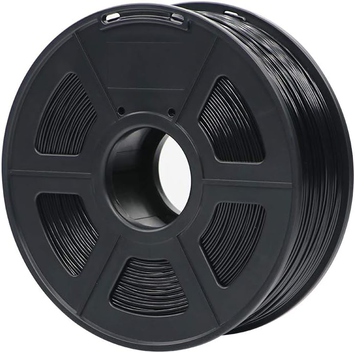 ANYCUBIC 1.75mm PLA 3D Printer Filament - 1kg Spool (2.2 lbs) - Dimensional Accuracy +/- 0.02mm (Black)