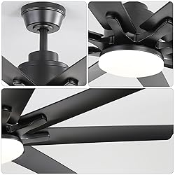 Sofucor 66" Smart Ceiling Fans with
