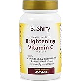 Vitamin C Complex 1000 mg Tablets for Skin Lightening Brightening Antioxidant with Rose HIPS and Bioflavinoids Immune Support Supplement Healthy Aging Builds Energy and Overall Well Being