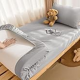 2 Pack Cot Sheets 31" x 75" Cot Size Sheet Fitted for Narrow Twin Mattress/RVs Bunk/Guest Beds/Army Cots/Trifold Mattress, Ul