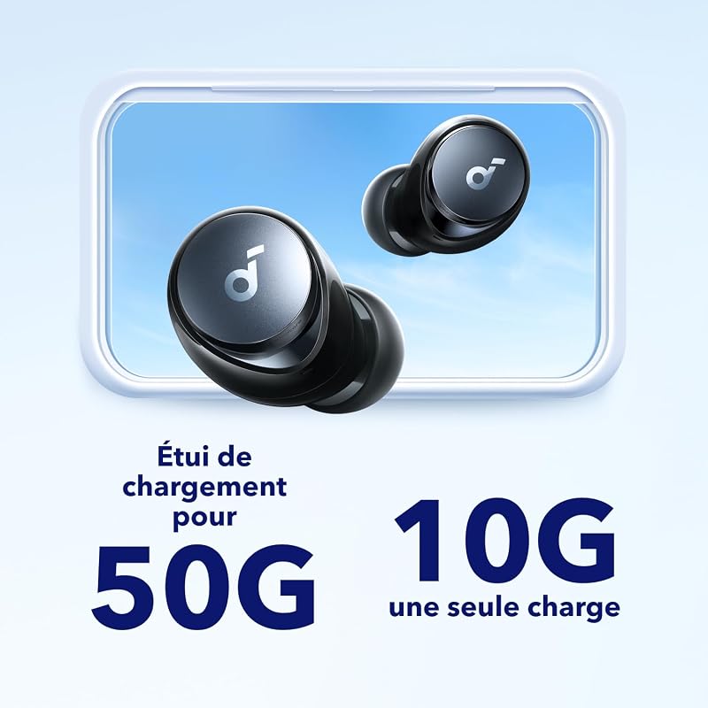 par Anker Space A40 Écouteurs Bluetooth sans Fil