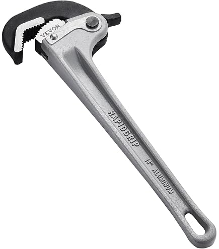 Clé à Pipe Rigid 31100 Aluminium 18" - Capacité 2 1/2", Légère, Neuve Jamais Utilisée