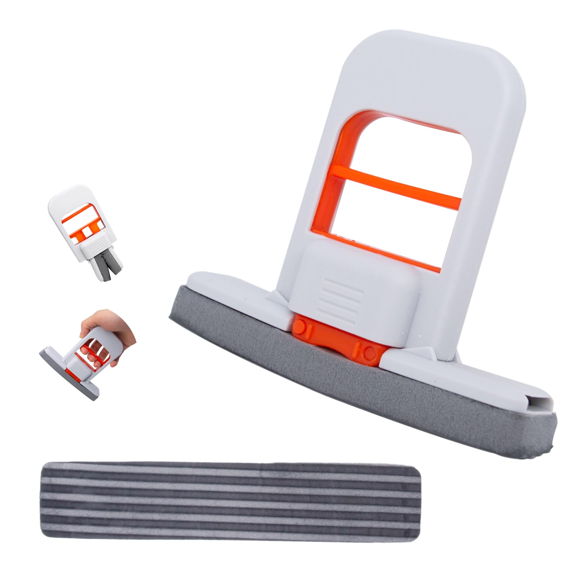 Photo 1 of ++2 PACK++Mini Foldable Desktop Mop, Sponge Mop, Wet and Dry Use Cleaning System, Portable Lazy Mop, Self-Squeeze, No Hand was for Bathroom, Kitchen, Desktop, Glass, Living Room, Car