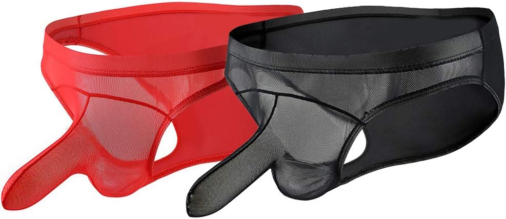 Mens Long Sheat Bulge Sleeve Lingerie Briefs Triangular JJ Sets Underwear