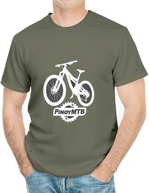 COOWKiee Mountain Bike Shirts for Men Cozy T Shirt for Men