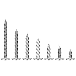 BNUOK #8 x 1 Inch Wood Screws Phillips Modified