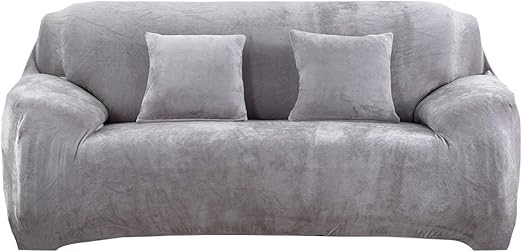 Vorcool Housse De Canape 3 Places Avec Accoudoirs Couverture De