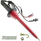 EX ELECTRONIX EXPRESS High Voltage Probe 40,000 Volts Max DC, 28,000 Volts Max AC (50/60 Hz) Red, Black