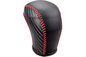 LDYFC Auto Car Leather Gear Shift Knob Cover Trim for Toyota Highlander 2014-2019/ Tacoma 2016-2022 Accessories