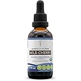 Secrets of the Tribe Wild Cherry USDA Organic | Alcohol-Free Extract, High-Potency Herbal Drops | Made from 100% Certified Organic Wild Cherry (Prunus Serotina) Dried Bark 2 oz