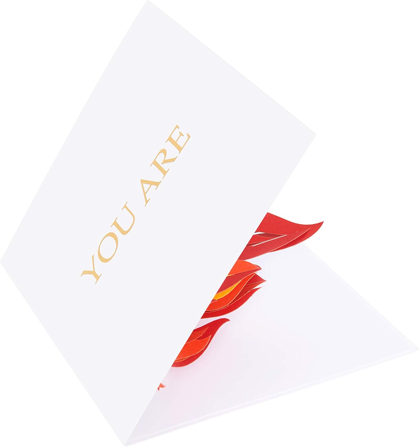 PopLife® You're FIRE 3D Pop Up Card, Just Because, Father’s Day, Congratulations, Happy Birthday, New Job, Valentine's Day - Image 5